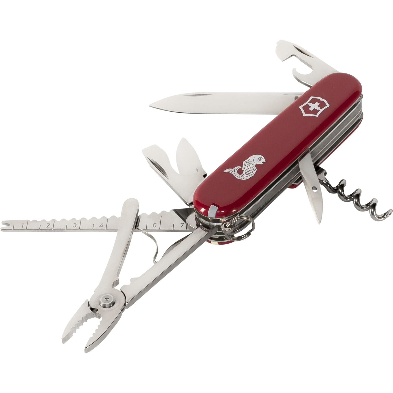 Victorinox 1.36 53.72 Angler 18az 1ben Multiszerszám Zsebkés (1.36 53.72)