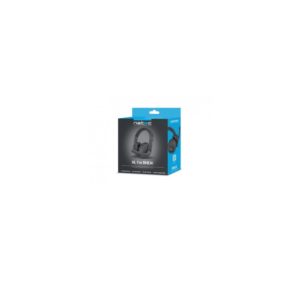 Natec Rhea Gaming Headset fekete 3.5mm jack