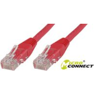 Microconnect UTP5003R hálózati kábel Vörös 0,3 M Cat5e U/UTP (UTP) (UTP5003R)