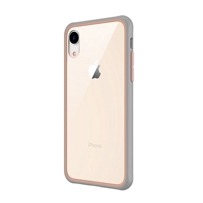 X-Doria Apple iPhone XR Védőtok - Szürke/Rózsaszín (3X3C1605A)