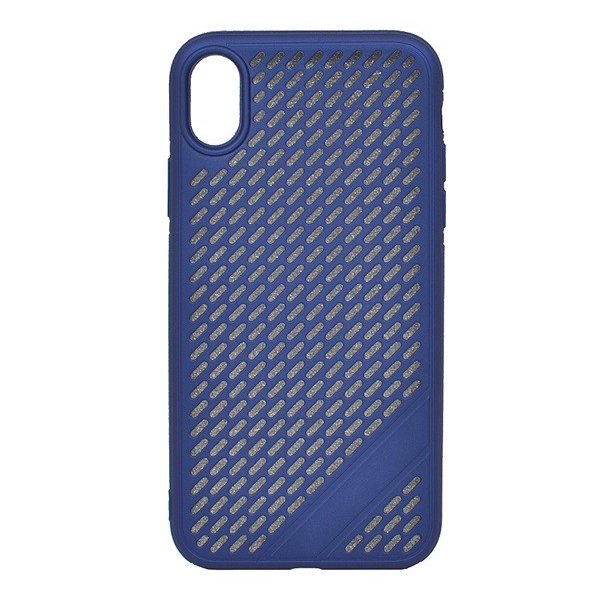 Szilikon telefonvédő (lyukacsos) KÉK [Apple iPhone XR 6.1] (5996457803019)