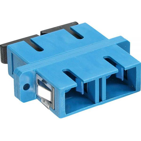InLine 4043718114412 adattatore di fibra ottica SC/SC 1 pz Blu
