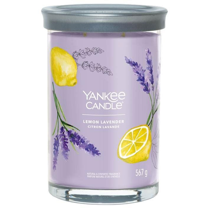 YANKEE CANDLE Signature 2 kanóc Lemon Lavender 567 g (5038581143170)