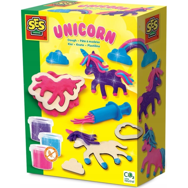 SES Creative 00410 грънчарскаи моделираща смес Комплект за игра с глина за моделиране Многоцветен