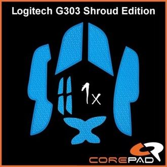 Corepad Soft Grips Logitech G303 Shroud Edition egérbevonat kék (CG71800) (CG71800)