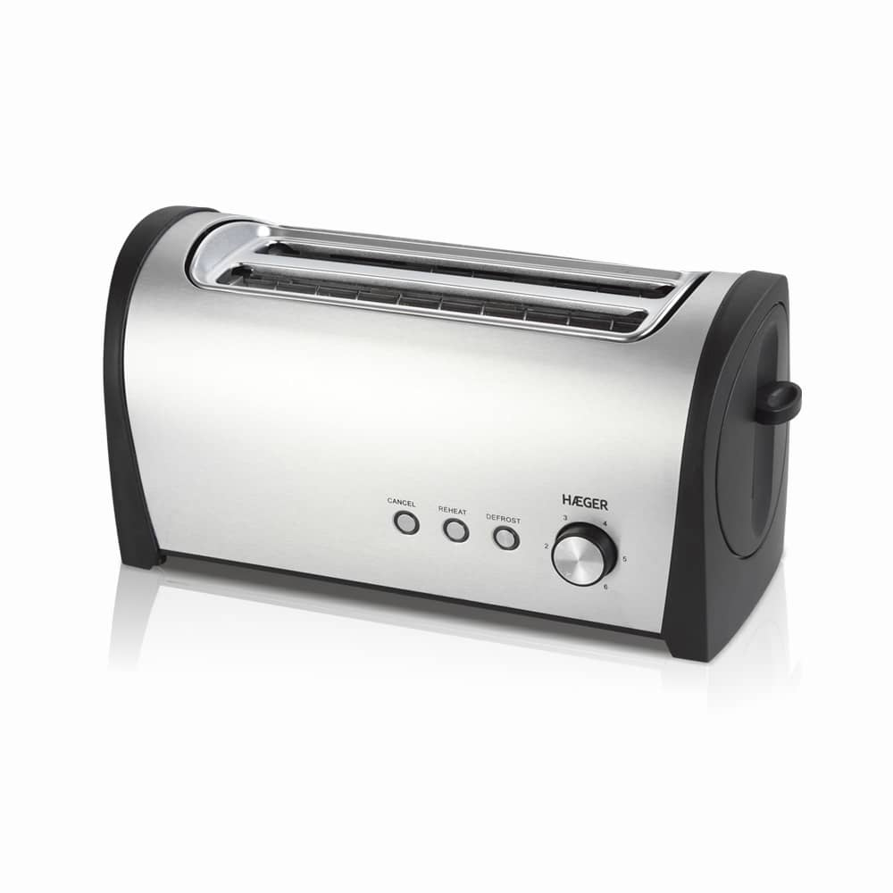 Hriankovač Haeger strieborný/sivý 1400 W (TO-14D.010A)
