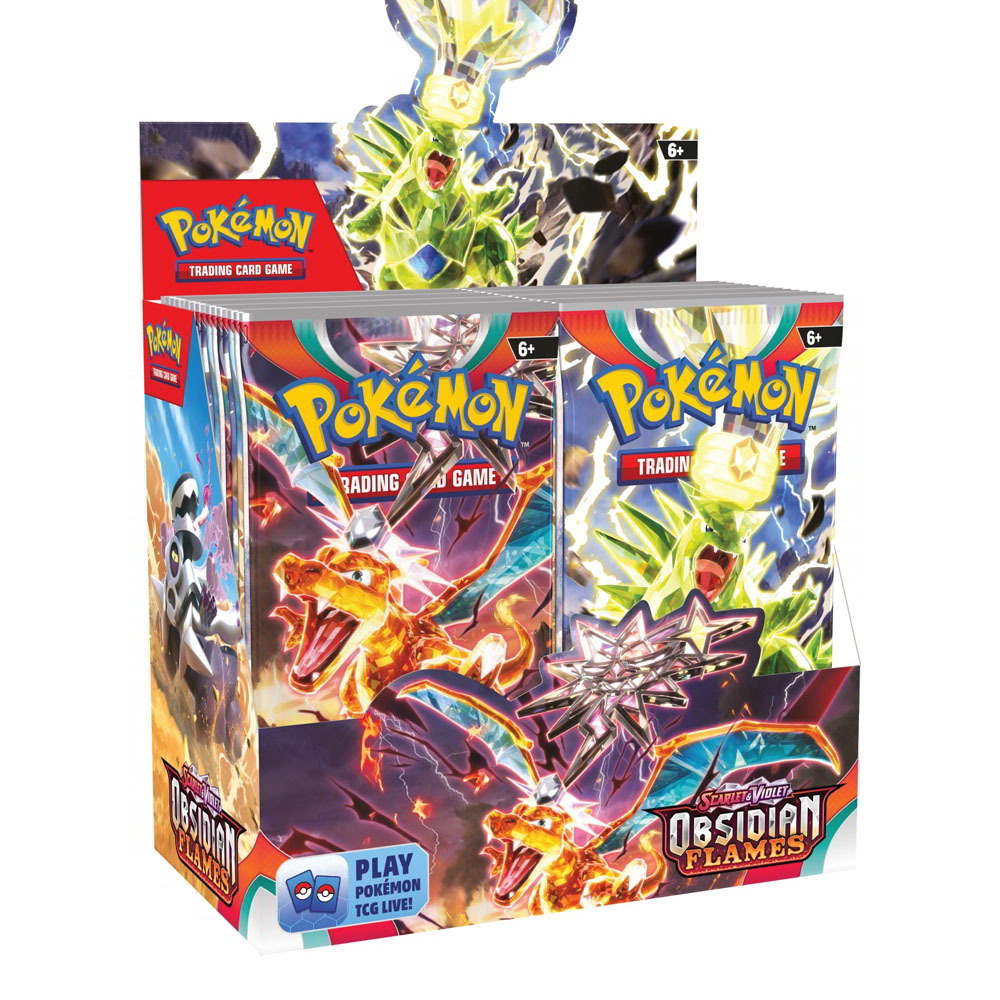 Pokemon TCG Scarlet & Violet Obsidian Flames kártyacsomag - Angol (Többféle) (PTCG85374)