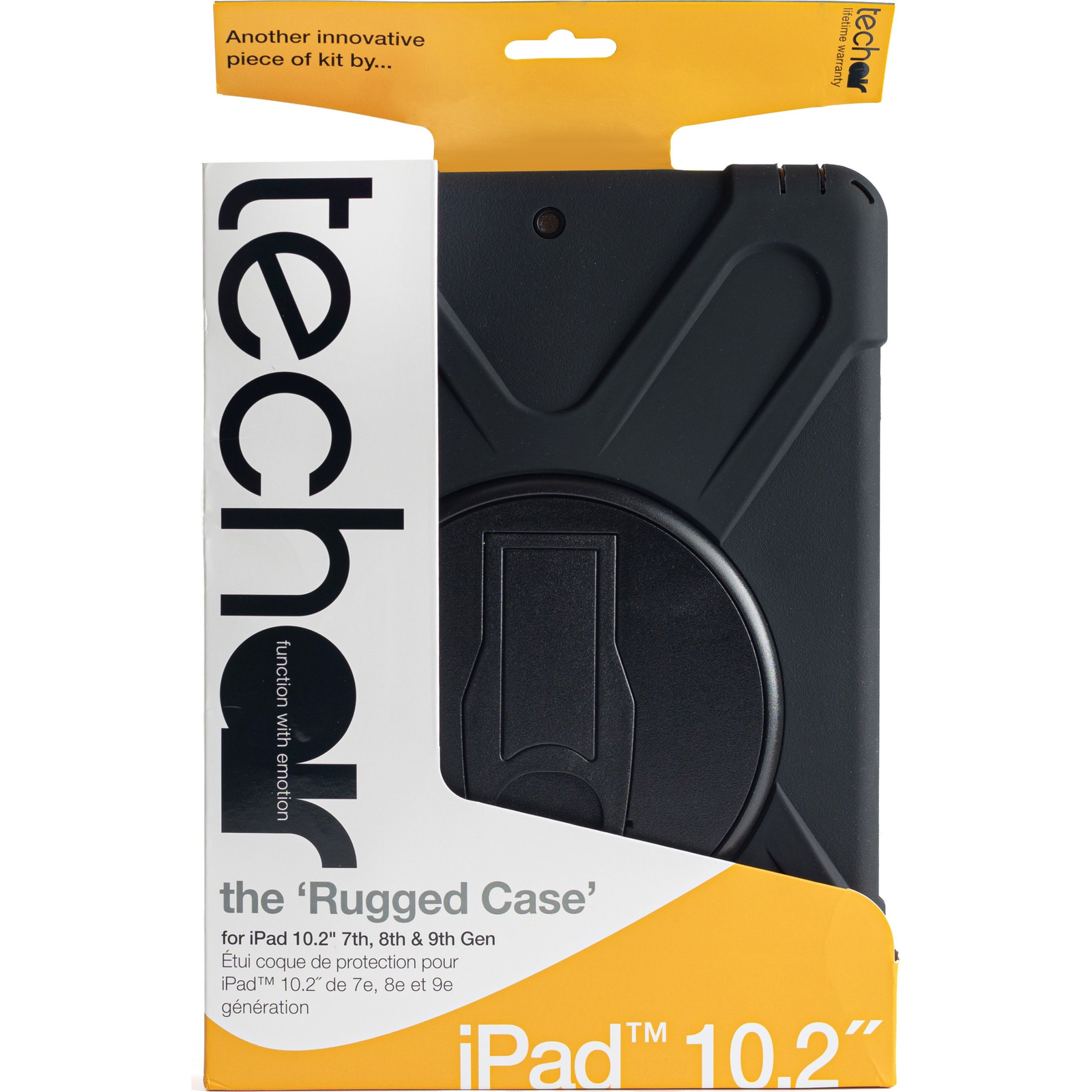 Techair Classic pro 25,9 cm (10.2") Borító Fekete (Classic Pro Ipad 10.2 7Th,)