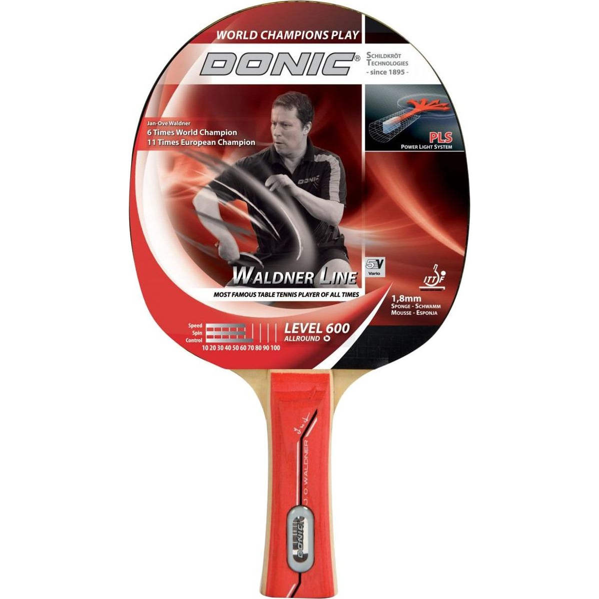 Donic Waldner 600 ping-pong ütő (2393-uniw)