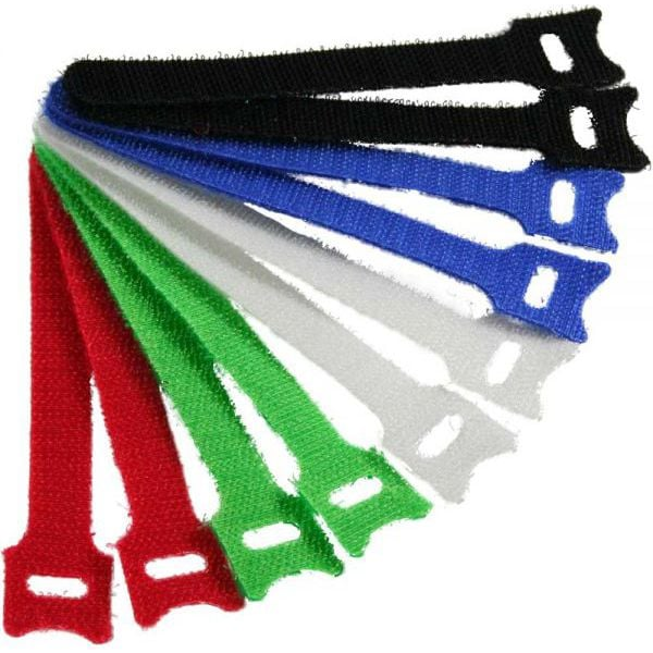 InLine 59943F vezetékkötegelő Többszínű 10 db (59943F)