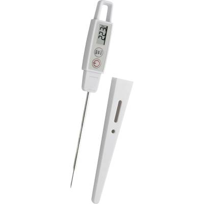 Digitális beszúró ételhőmérő, konyhai hőmérő, húshőmérő -40 - +250 °C Voltcraft DET3R (DET3R)