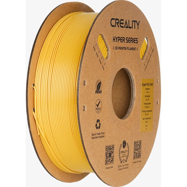 CREALITY Hyper PLA Filament 1.75 mm 1 kg arany