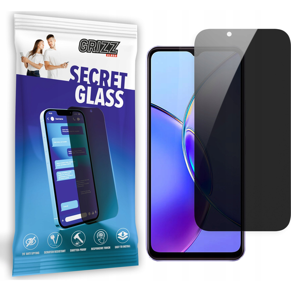  GrizzGlass Szkło prywatyzujące GrizzGlass SecretGlass do Vivo Y17s