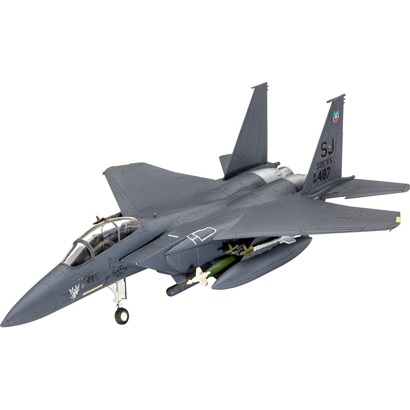 Revell F-15E STRIKE EAGLE & bombs makett 1:144 makett készlet kiegészítőkkel (63972) (REV-63972)