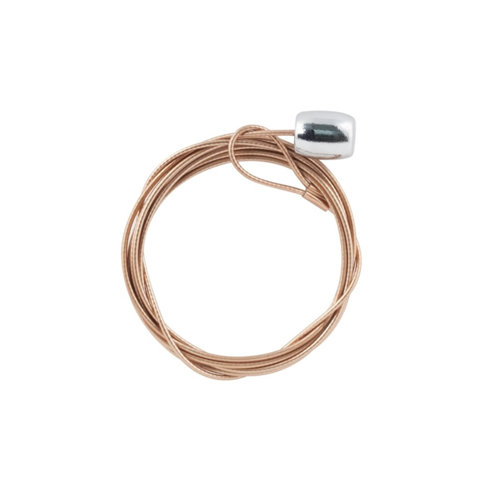 Kikkerland MH35-CO 8db fényképtartó mágneses réz huzallal 147cm - Réz (MH35-CO)