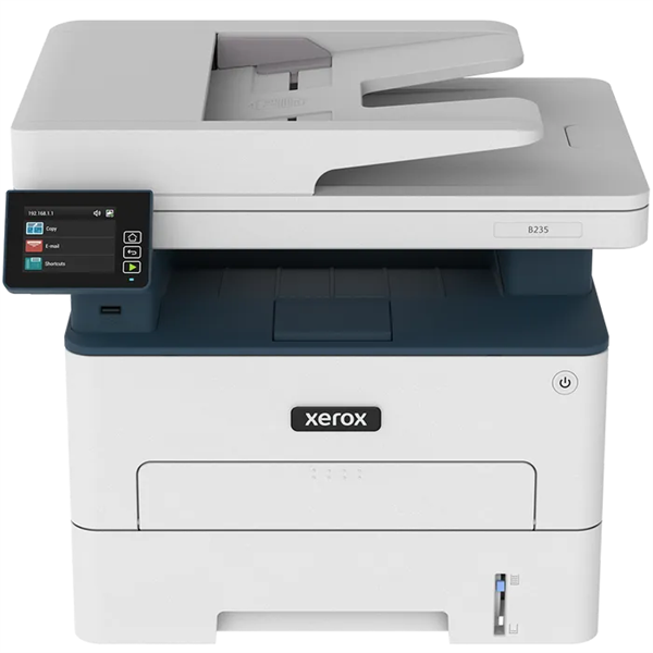 XEROX FF lézer MFP B235 NY/M/S/F, A4, 34 l/p, duplex 30.000 ny/hó, 512MB, LAN/USB/WIFI, 600x600dpi, 250+60 lap adagoló (B235V_DNI)