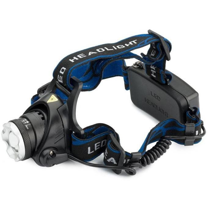 ALUM TA 309 Vízálló LED fejlámpa, zoom funkció, 500 m hatótávolság (9.945)