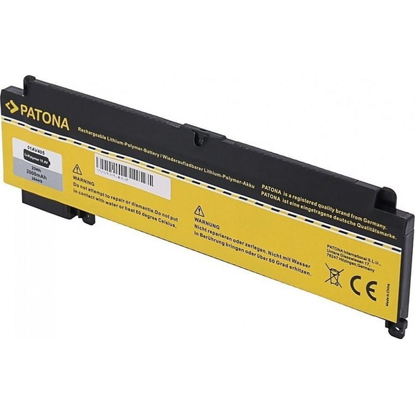 Patona a LENOVO Thinkpad T460S/T470S készülékhez, 2000 mAh Li-Pol 11,4 V 01AV405
