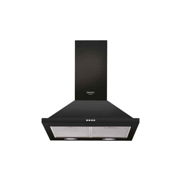 Hotpoint F095014 абсорбатор Монтиран в стена Черен 432 м³/ч