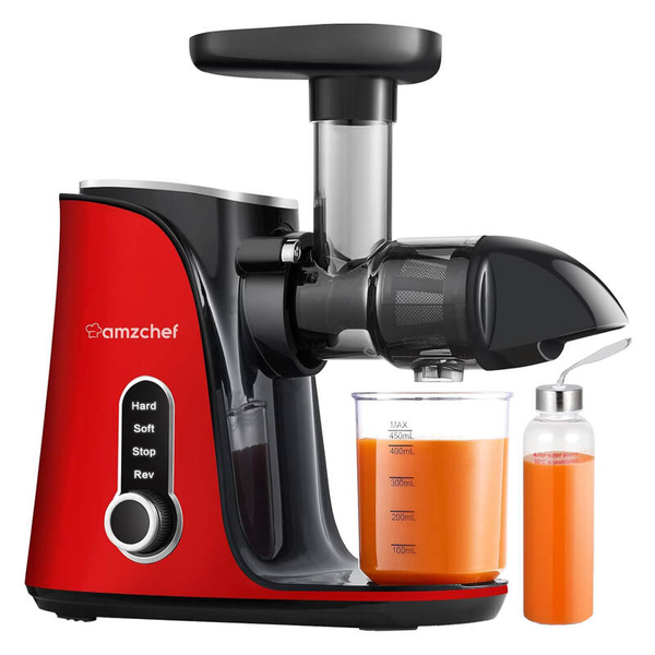 Horizontální odšťavňovač Amzchef GM3001-RD 150 W