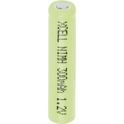 Speciális NiMH akku mini (AAAA), XCELL AAAA-Flat-Top 1,2 V 300 mAh (136423)