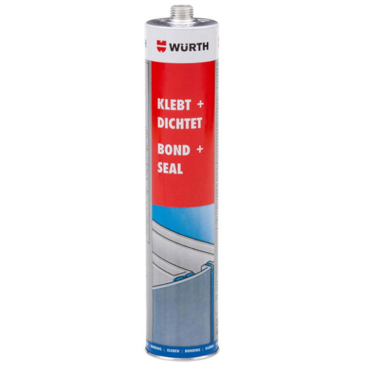 Würth Konstrukční lepidlo K+D, černé, 310 ml (08901003)