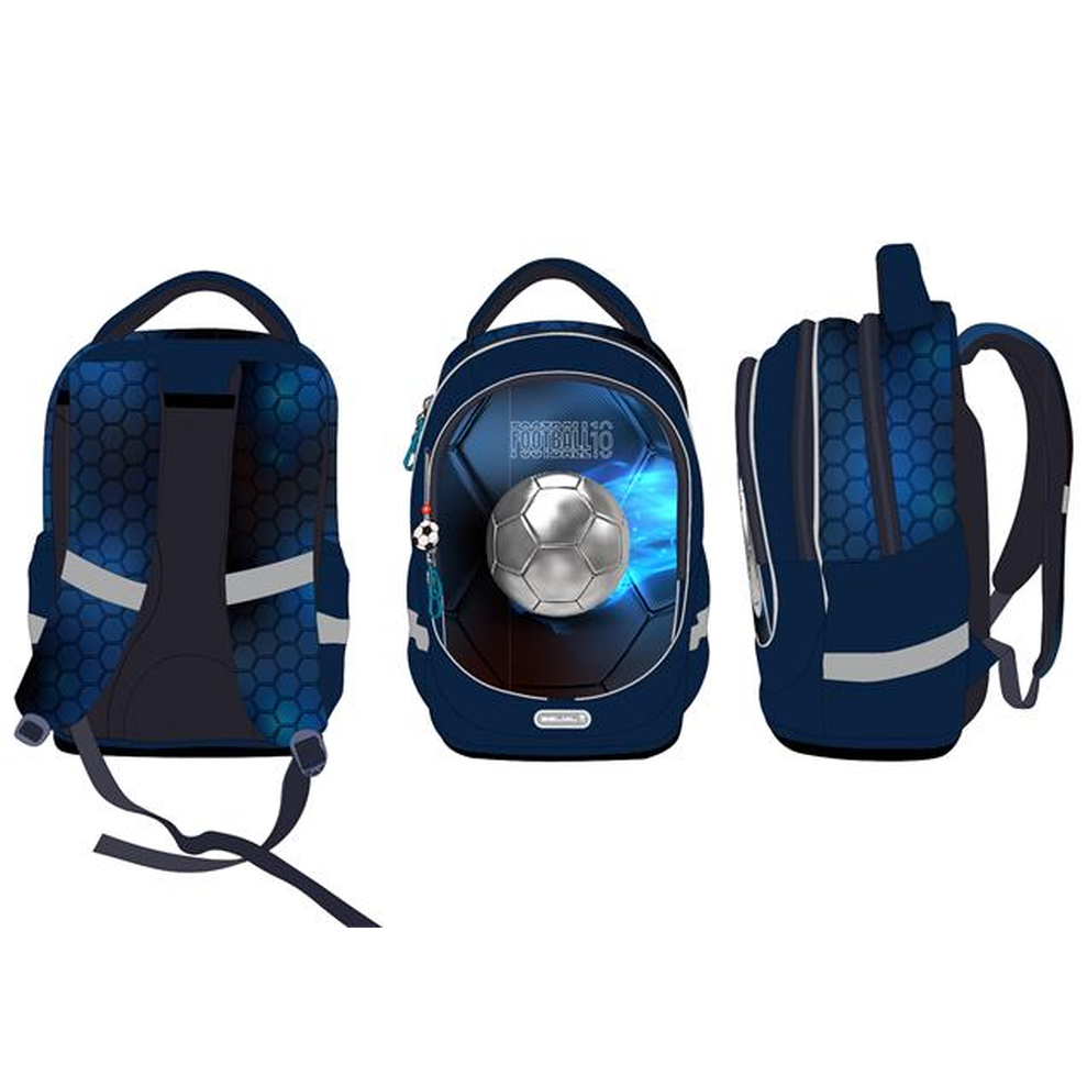 Belmil Leisure Special T-Football Light Iskolatáska - Mintás (338-87/T/2)