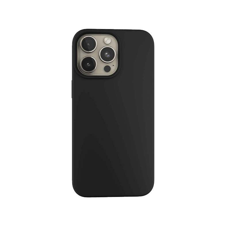 NextOne IPH-15PROMAX-MAGCASE-BLACK iPhone 15 Pro Max fekete szilikon MagSafe hátlap (IPH-15PROMAX-MAGCASE-BLACK)