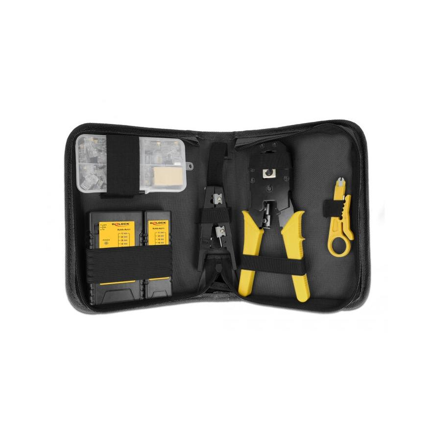 Delock Hálózati szerelőkészlet RJ45 és RJ11 csatlakozókhoz (86696)