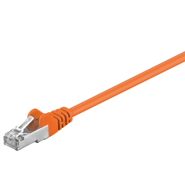 Goobay F/UTP CAT 5e Patch Kábel 2m - Narancssárga
