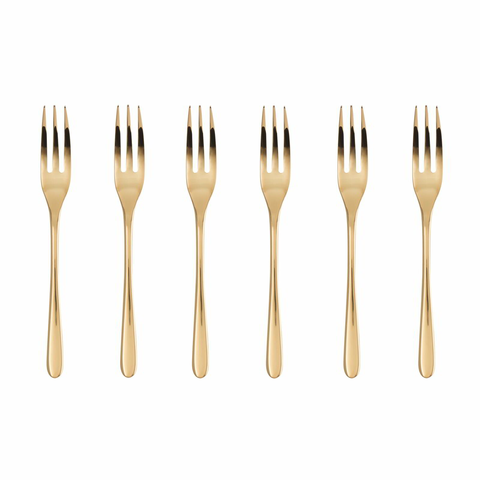 Sambonet Taste PVD Desszert villa készlet - Arany (6 darabos) (52553GA5)