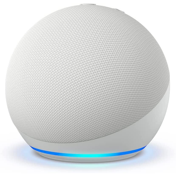 Difuzor inteligent Amazon Echo Dot cu Alexa, generația a 5-a, alb