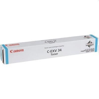 Canon C-EXV 34 tonerpatron 1 stk Original Blå