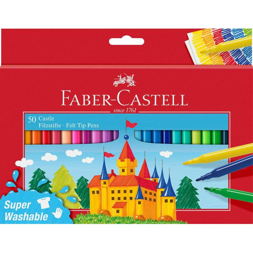 Flamastry Faber-Castell 50 ks (554204)