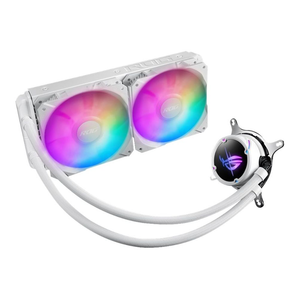 ASUS ROG STRIX LC II 240 ARGB White Edition Procesor Kapalinový chladič typu vše v jednom 12 cm Bílá 1 kusů