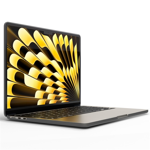 NextOne AB1-MBA15M2-SFG-SMK 15" MacBook Air M3/M2 fekete tok (AB1-MBA15M2-SFG-SMK)