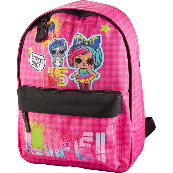  LEGO L.O.L. Surprise! Art is Life Backpack with square front pocket