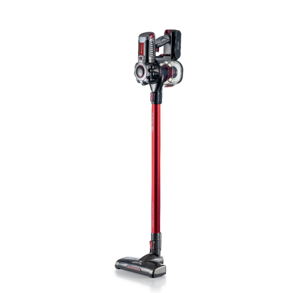 Ariete Red line 2757/00 Steelstofzuiger Batterij/Accu Droog Stof/Weefsel, HEPA Zakloos 1 l Rood