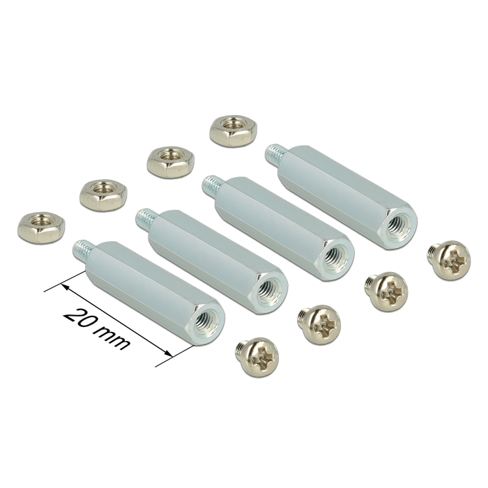 Delock Rögzítőkészlet Raspberry Pi-hez (18211) (18211)