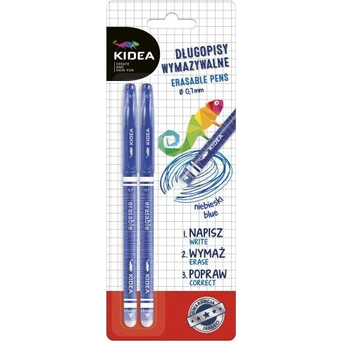 Kidea 2 db-os Radírozható Golyóstoll (408272)