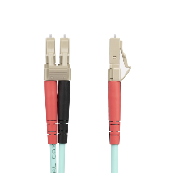 StarTech.com 450FBLCLC25 InfiniBand og fiberoptisk kabel 25 m LC Turkisfarve