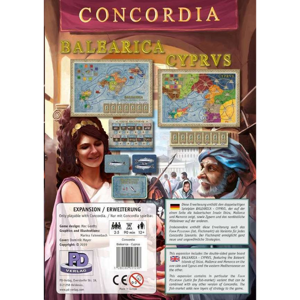 PD-Verlag Concordia Balearica/Cyprus допълнителна настолна игра