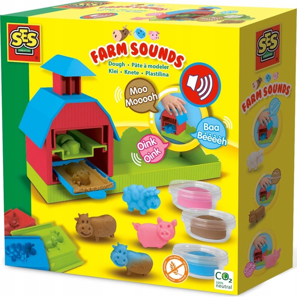 SES Creative 00419 composto per ceramica e modellazione Pasta modellabile Multicolore