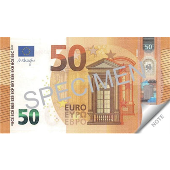 Panta Plast 50 Euro 104x57mm Jegyzettömb - Mintás (70 lap / tömb) (0423-0054-99)