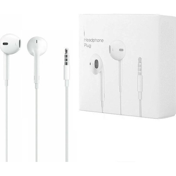 Drátová sluchátka do uší pro Apple ECOBOX 3.5MM JACK