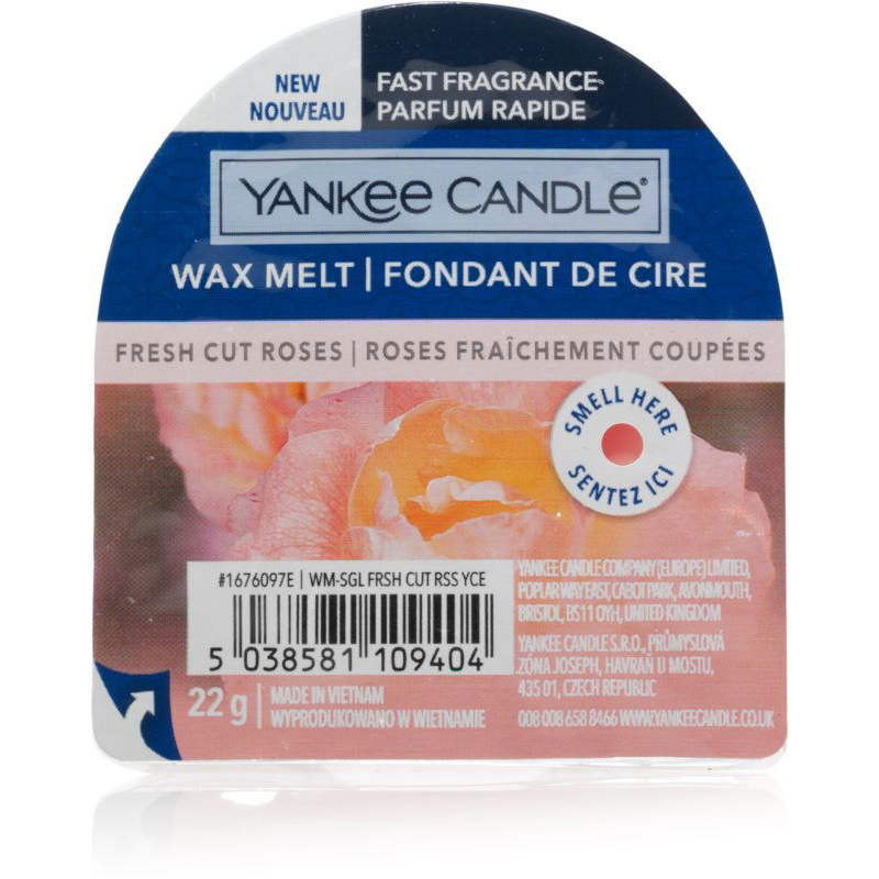 YANKEE CANDLE Fresh Cut Roses 22 g (5038581109404)
