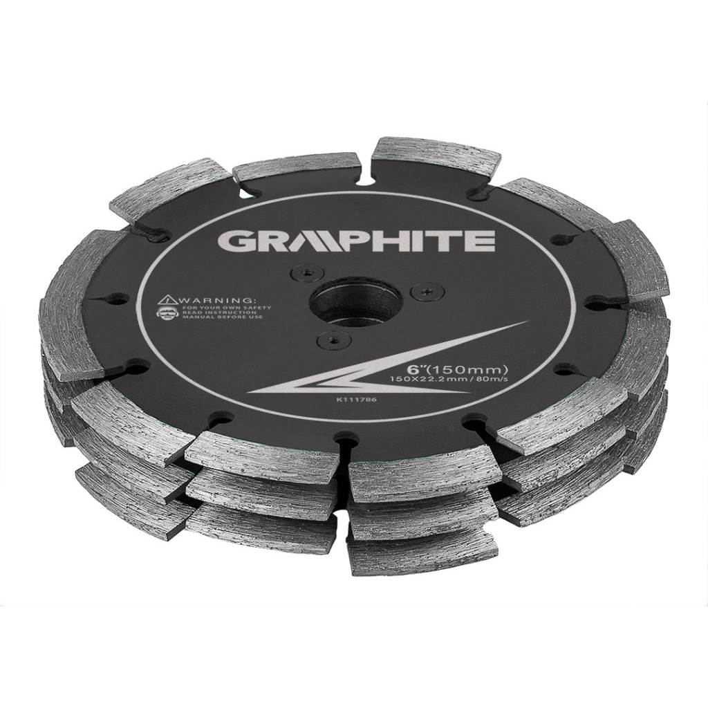 Graphite vágókorong falhoronymaróhoz 3db (K111786) (K111786)