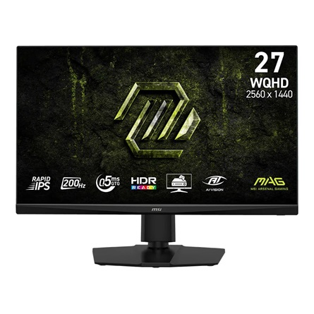MSI MAG 272QPF E20 computerskærm 68,6 cm (27") 2560 x 1440 pixel Wide Quad HD LED Sort
