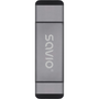 Czytnik Savio Czytnik kart SD 3w1, USB-C+ USB-A 2.0+ Micro USB, AK-72