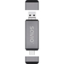 Czytnik Savio Czytnik kart SD 3w1, USB-C+ USB-A 2.0+ Micro USB, AK-72